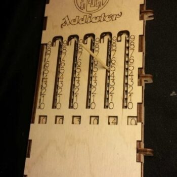 Intra απο ξύλο plywood 3mm-4mm πάχος - Υπολογιστής διαφανειών Addiator Δίασταση 30x30 cm Intraeaxys-eo4y4z8o - Image 1