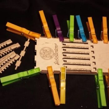 Intra απο ξύλο plywood 3mm-4mm πάχος - Υπολογιστής διαφανειών Addiator Δίασταση 30x30 cm Intraeaxys-eo4y4z8o - Image 5