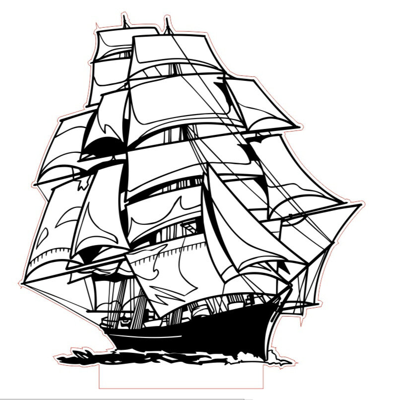 Intra απο ξύλο plywood 3mm-4mm πάχος - Αποστολή 3D LED Night Light Δίασταση 30x30 cm Intraeaxys-eo2gjl18