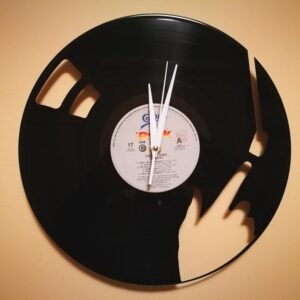 Intra απο ξύλο plywood 3mm-4mm πάχος - Ρολόι Orologio Vinile Disco LP Δίασταση 30x30 cm Intraeaxys-joed8516