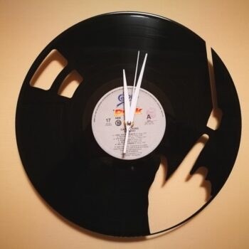 Intra απο ξύλο plywood 3mm-4mm πάχος - Ρολόι Orologio Vinile Disco LP Δίασταση 30x30 cm Intraeaxys-joed8516 - Image 1