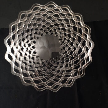 Intra απο ξύλο plywood 3mm-4mm πάχος - Ακρυλικό καλάθι Δίασταση 20x20 cm Intraeaxys-51rrlrd1 - Image 1