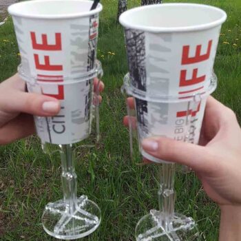 Intra απο ξύλο plywood 3mm-4mm πάχος - Ακρυλική βάση για φλιτζάνι τσάι Δίασταση 30x30 cm Intraeaxys-eo2dzm18 - Image 1