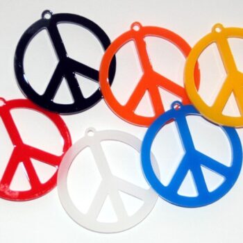 Intra απο ξύλο plywood 3mm-4mm πάχος - Σημάδι Ειρήνης Δίασταση 30x30 cm Intraeaxys-91jd9951 - Image 3