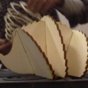 Intra απο ξύλο plywood 3mm-4mm πάχος - Ξύλινος Σκαντζόχοιρος 3mm Mdf Δίασταση 30x30 cm Intraeaxys-joed0951