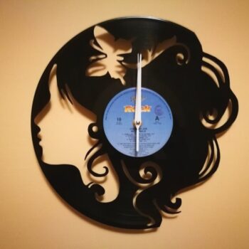 Intra απο ξύλο plywood 3mm-4mm πάχος - Orologio Vinile Donna Δίασταση 30x30 cm Intraeaxys-eo4qe97j - Image 1