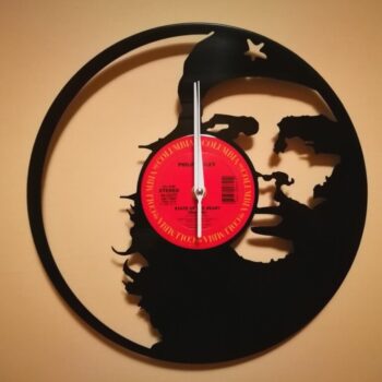 Intra απο ξύλο plywood 3mm-4mm πάχος - Orologio Vinile Che Guevara Δίασταση 30x30 cm Intraeaxys-yon04g7r - Image 1