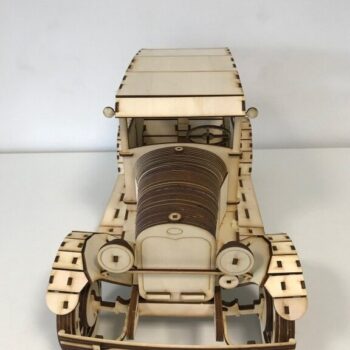 Intra απο ξύλο plywood 3mm-4mm πάχος - Ford Model A 1927 Ξύλινο κιτ μοντέλων Δίασταση 30x30 cm Intraeaxys-p7ympv67 - Image 5