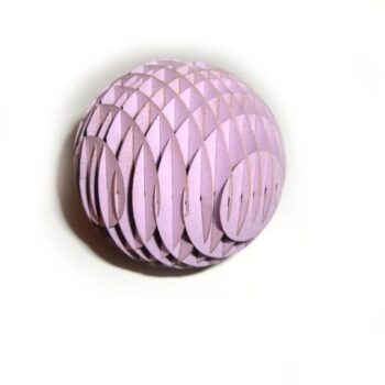 Intra απο ξύλο plywood 3mm-4mm πάχος - 3D παζλ Χαρτόμπαλα Δίασταση 30x30 cm Intraeaxys-eox899g1 - Image 3