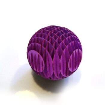 Intra απο ξύλο plywood 3mm-4mm πάχος - 3D παζλ Χαρτόμπαλα Δίασταση 30x30 cm Intraeaxys-eox899g1 - Image 5