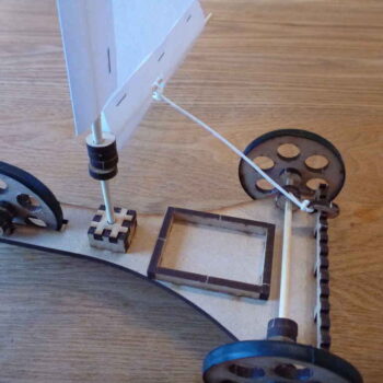 Intra απο ξύλο plywood 3mm-4mm πάχος - Land Yacht Δίασταση 30x30 cm Intraeaxys-r1z23521 - Image 3