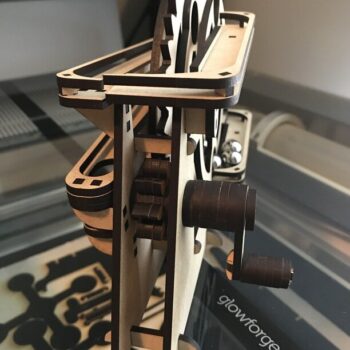 Intra απο ξύλο plywood 3mm-4mm πάχος - Ξύλινο μαρμάρινο τρέξιμο Δίασταση 30x30 cm Intraeaxys-51rrwj31 - Image 4