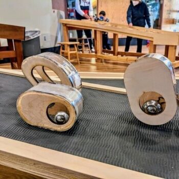 Intra απο ξύλο plywood 3mm-4mm πάχος - Roly Poly Rollers Δίασταση 30x30 cm Intraeaxys-078ymzno - Image 1