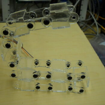 Intra απο ξύλο plywood 3mm-4mm πάχος - Αλυσίδα καλωδίων Δίασταση 30x30 cm Intraeaxys-zo9yr547 - Image 3