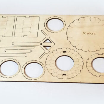 Intra απο ξύλο plywood 3mm-4mm πάχος - Ευχές Καλά Δίασταση 30x30 cm Intraeaxys-91jdvnl1 - Image 4