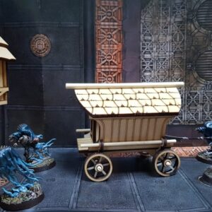 Intra απο ξύλο plywood 3mm-4mm πάχος - Gypsy Wagon Δίασταση 30x30 cm Intraeaxys-pok3k587