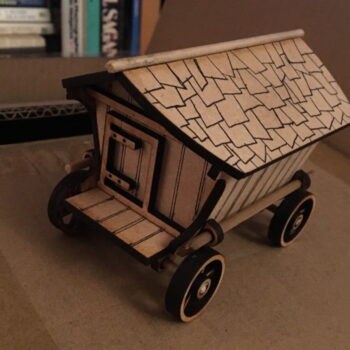 Intra απο ξύλο plywood 3mm-4mm πάχος - Gypsy Wagon Δίασταση 30x30 cm Intraeaxys-pok3k587 - Image 6