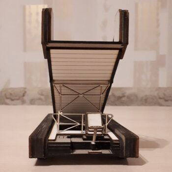 Intra απο ξύλο plywood 3mm-4mm πάχος - Σκάλες επιβίβασης επιβατών αεροσκάφους Δίασταση 40x50 cm Intraeaxys-67wlk431 - Image 8