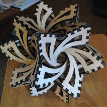 Intra απο ξύλο plywood 3mm-4mm πάχος - Αρχείο PDF Frabjous Sculpture Δίασταση 30x30 cm Intraeaxys-6o3yg3p7 - Image 3