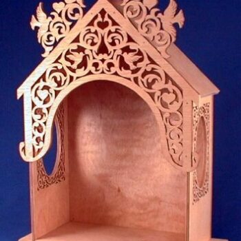 Intra απο ξύλο plywood 3mm-4mm πάχος - Αρχείο PDF Stand Angel Display Δίασταση 30x30 cm Intraeaxys-zo9yvlw7 - Image 1