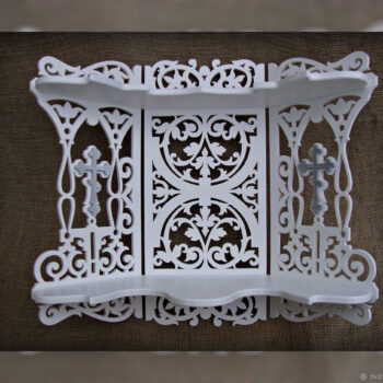 Intra απο ξύλο plywood 3mm-4mm πάχος - Ράφι αρχείο PDF Δίασταση 30x30 cm Intraeaxys-lopq3337 - Image 1