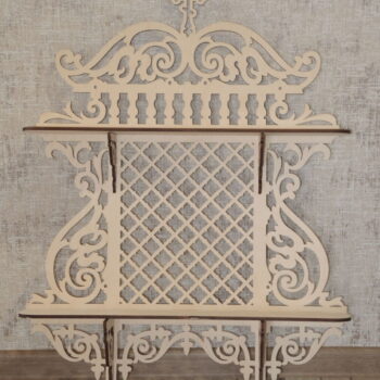 Intra απο ξύλο plywood 3mm-4mm πάχος - Vintage ράφι Δίασταση 30x30 cm Intraeaxys-6o3qgq1n - Image 1