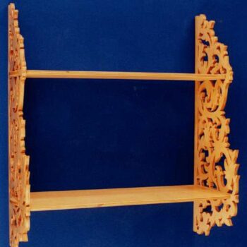 Intra απο ξύλο plywood 3mm-4mm πάχος - Αρχείο PDF Ράφι λουλουδιών Δίασταση 30x30 cm Intraeaxys-eo02x91g - Image 1