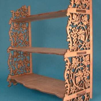 Intra απο ξύλο plywood 3mm-4mm πάχος - Αρχείο PDF Ράφι Βιβλίων Light Duty Δίασταση 30x30 cm Intraeaxys-6o3qxr1n - Image 1