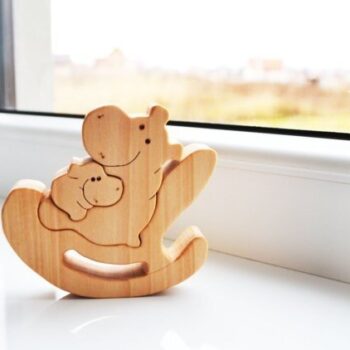 Intra απο ξύλο plywood 3mm-4mm πάχος - Σχέδια με κύλινδρο CNC Διακοσμητικό Begemotik Δίασταση 30x30 cm Intraeaxys-075y5yko - Image 1