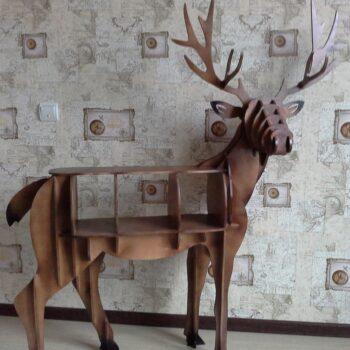 Intra απο ξύλο plywood 3mm-4mm πάχος - Ράφι επίπλων ελαφιού Δίασταση 30x30 cm Intraeaxys-voq2zldo - Image 1