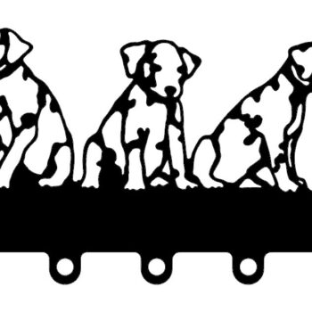 Intra απο ξύλο plywood 3mm-4mm πάχος - Γάντζος παλτών για κουτάβια Δίασταση 30x30 cm Intraeaxys-lop5537w - Image 1