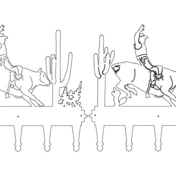 Intra απο ξύλο plywood 3mm-4mm πάχος - Κρεμάστρα Δίασταση 30x30 cm Intraeaxys-voqrz672 - Image 1