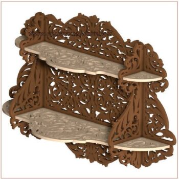 Intra απο ξύλο plywood 3mm-4mm πάχος - Κύλιση Saw Shelf PDF Δίασταση 30x30 cm Intraeaxys-eoxe841z - Image 1