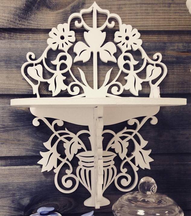 Intra απο ξύλο plywood 3mm-4mm πάχος - Ξύλινο ράφι Δίασταση 30x30 cm Intraeaxys-lopxq31w