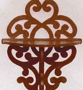 Intra απο ξύλο plywood 3mm-4mm πάχος - Κόντρα πλακέ ραφιού τοίχου Δίασταση 30x30 cm Intraeaxys-ro6lm2ox - Image 1