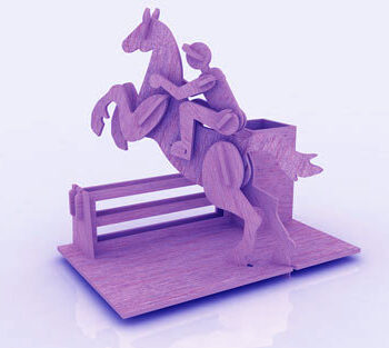 Intra απο ξύλο plywood 3mm-4mm πάχος - Βάση για στυλό ιππασίας 3mm Δίασταση 30x30 cm Intraeaxys-d1lp9xom - Image 1