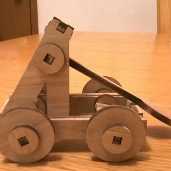 Intra απο ξύλο plywood 3mm-4mm πάχος - Πολιορκητικός Καταπέλτης Δίασταση 30x30 cm Intraeaxys-ro6yg427 - Image 3