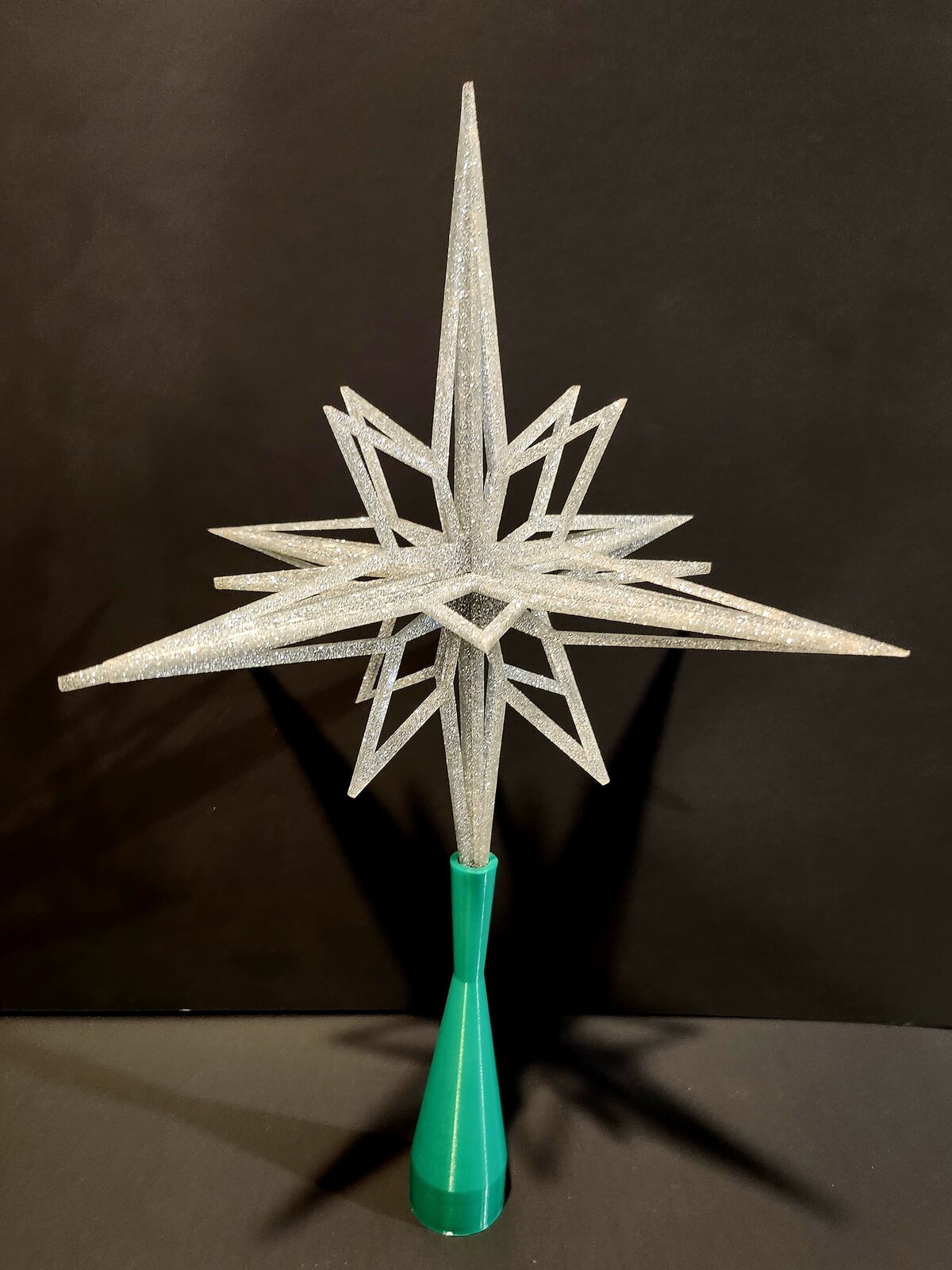 Intra απο ξύλο plywood 3mm-4mm πάχος - Moravian Star 18 Point Δίασταση 30x30 cm Intraeaxys-lopqznk7