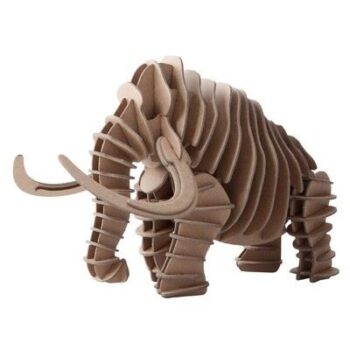 Intra απο ξύλο plywood 3mm-4mm πάχος - Σχέδια CNC 3D Puzzle Mammoth Δίασταση 30x30 cm Intraeaxys-e1gk8xdo - Image 1