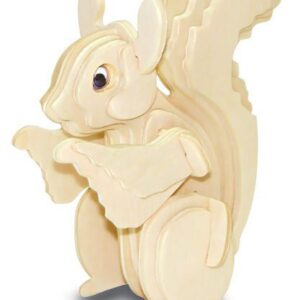 Intra απο ξύλο plywood 3mm-4mm πάχος - Σκίουρος 3D παζλ Δίασταση 30x30 cm Intraeaxys-eo0qv301