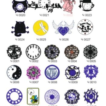 Intra απο ξύλο plywood 3mm-4mm πάχος - ρολόγια Δίασταση 30x30 cm Intraeaxys-eo43rw1j - Image 1