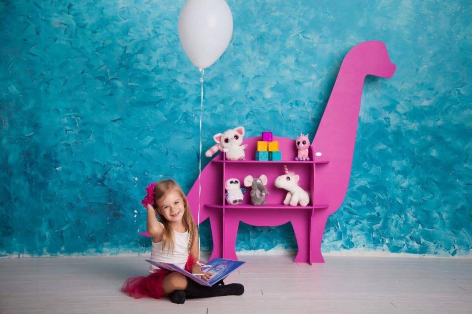 Intra απο ξύλο plywood 3mm-4mm πάχος - Polka Dinozavr 1450-1450 Δίασταση 30x30 cm Intraeaxys-yon45p1r