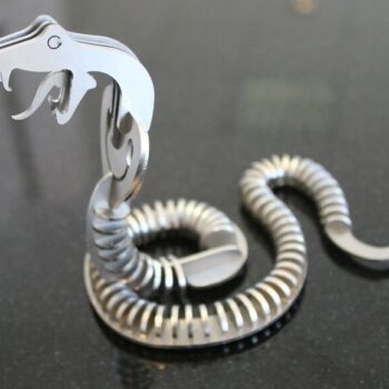 Intra απο ξύλο plywood 3mm-4mm πάχος - Φίδι 3χιλ Δίασταση 30x30 cm Intraeaxys-qomm90po - Image 1