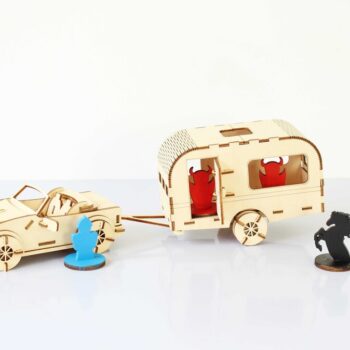 Intra απο ξύλο plywood 3mm-4mm πάχος - αυτοκίνητο και τροχόσπιτο Δίασταση 30x30 cm Intraeaxys-m1d69zx7 - Image 1