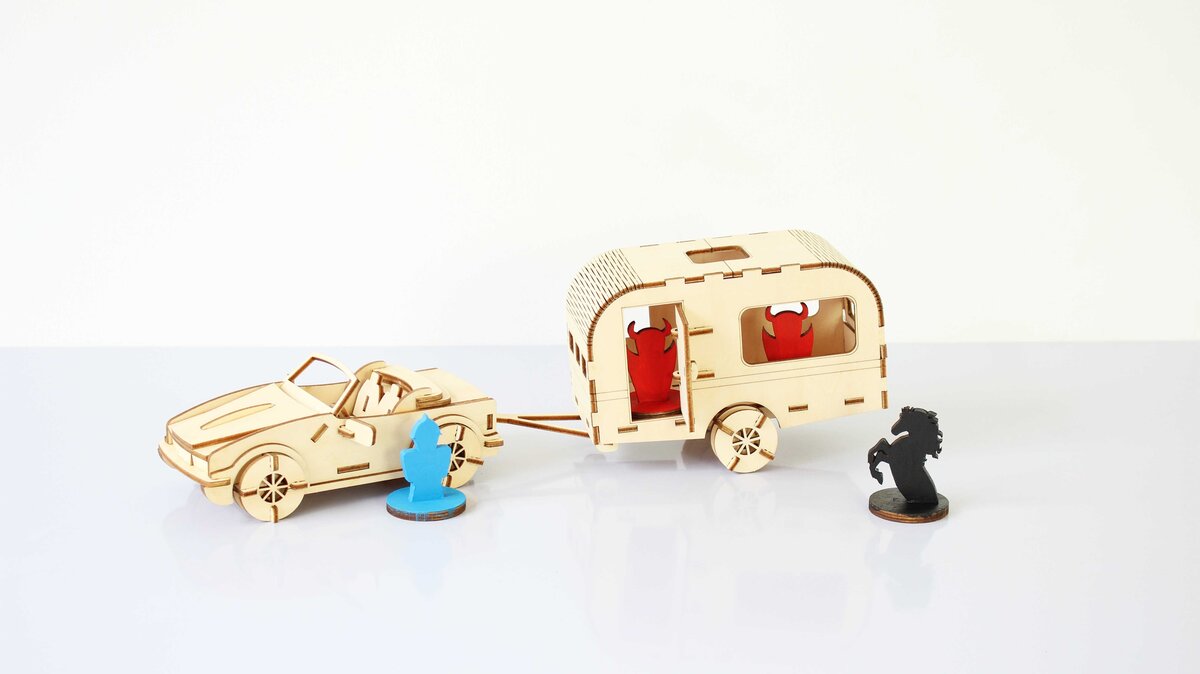 Intra απο ξύλο plywood 3mm-4mm πάχος - αυτοκίνητο και τροχόσπιτο Δίασταση 30x30 cm Intraeaxys-m1d69zx7