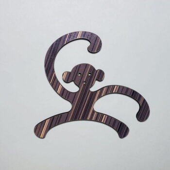 Intra απο ξύλο plywood 3mm-4mm πάχος - Ημιτελής ξύλινη χειροτεχνία σε σχήμα μαϊμού Δίασταση 30x30 cm Intraeaxys-d1lve3zo - Image 1