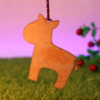 Intra απο ξύλο plywood 3mm-4mm πάχος - Ζέβρα ημιτελές σχήμα κοπής ξύλου Δίασταση 30x30 cm Intraeaxys-yon02ky7 - Image 3