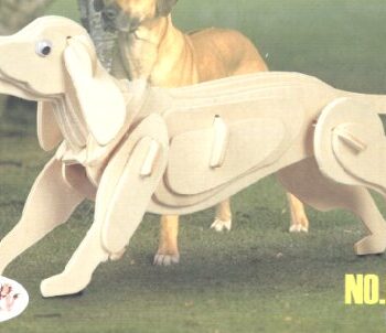 Intra απο ξύλο plywood 3mm-4mm πάχος - 3D παζλ για σκύλους Δίασταση 30x30 cm Intraeaxys-voqgqd12 - Image 1