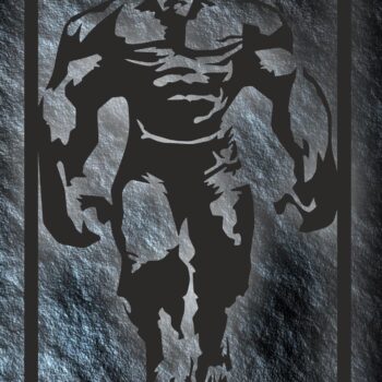 Intra απο ξύλο plywood 3mm-4mm πάχος - Σχέδιο Hulk CNC Δίασταση 30x30 cm Intraeaxys-voq25r5o - Image 1