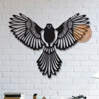 Intra απο ξύλο plywood 3mm-4mm πάχος - Πάνελ τοίχου Bird Δίασταση 30x30 cm Intraeaxys-pok38937 - Image 1